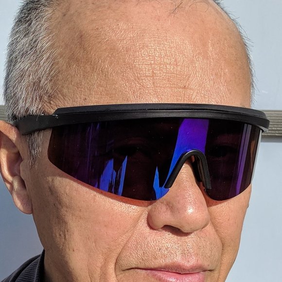 NWOT True Vintage 90's Sports Killer Loop Big Hurt "like style" wrap sunglasses - Picture 9 of 12